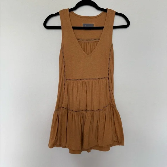 Anthropologie Tiered Ladder Lace Top - Picture 5 of 10